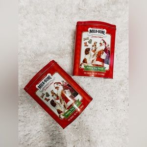 Bundle of 2 Limited Edition Milkbone Treat Tins